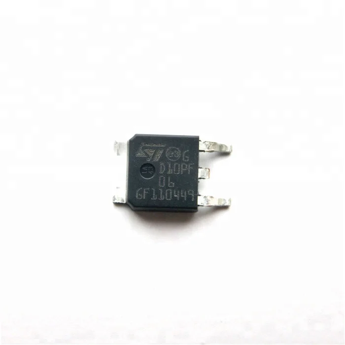 High Quality D10PF06 MOSFET P-CH 60V 10A DPAK STD10PF06T4