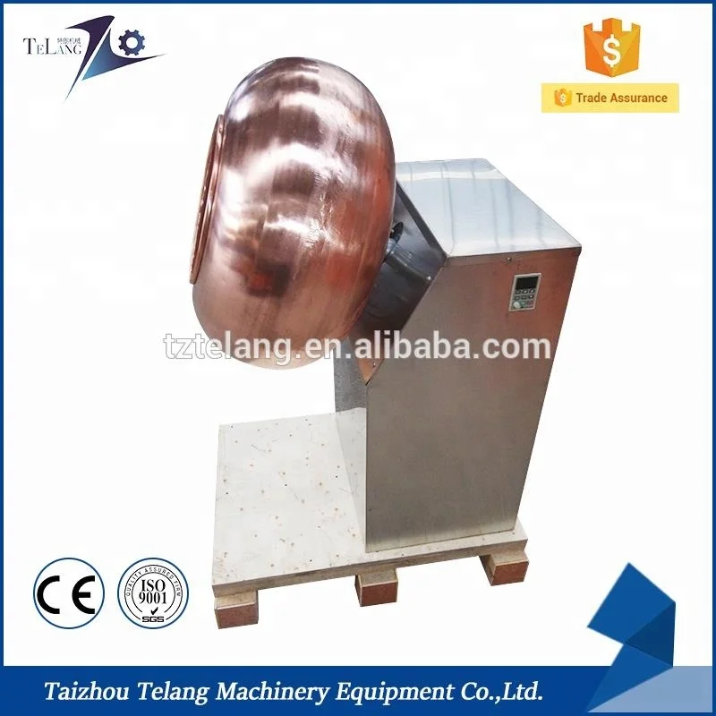 Rotating electrical pellet coating machine