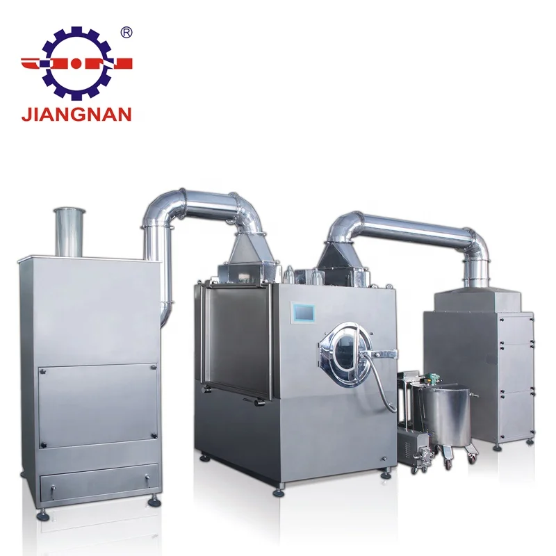 BG-E Series high output Automatic Closed Candy Chocolate bean Chewing gum sugar film Tablet pill thin film coating machine