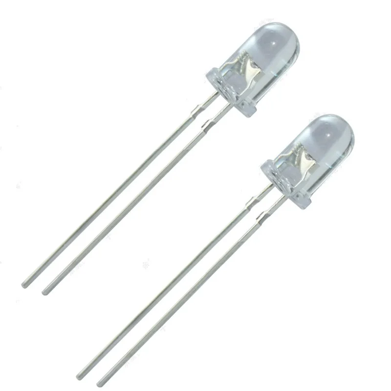 Chinese special wavelength LED supplier hot sell T1 3/4  5mm Through Hole 1550nm InGaAsP middle infrared diode  with ROHS