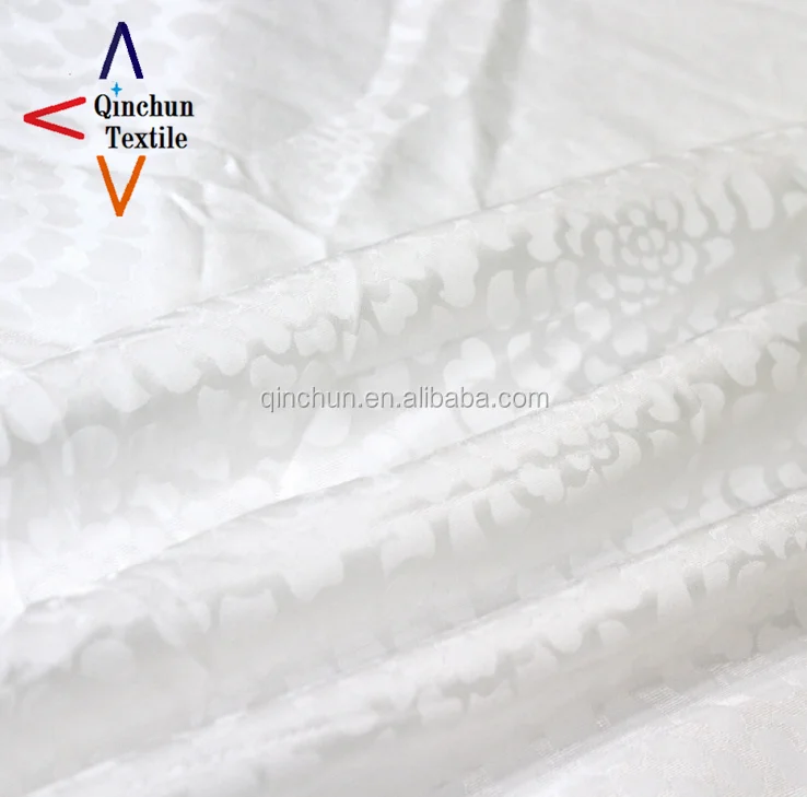 silky stretch fabric brocade jacquard satin fabric