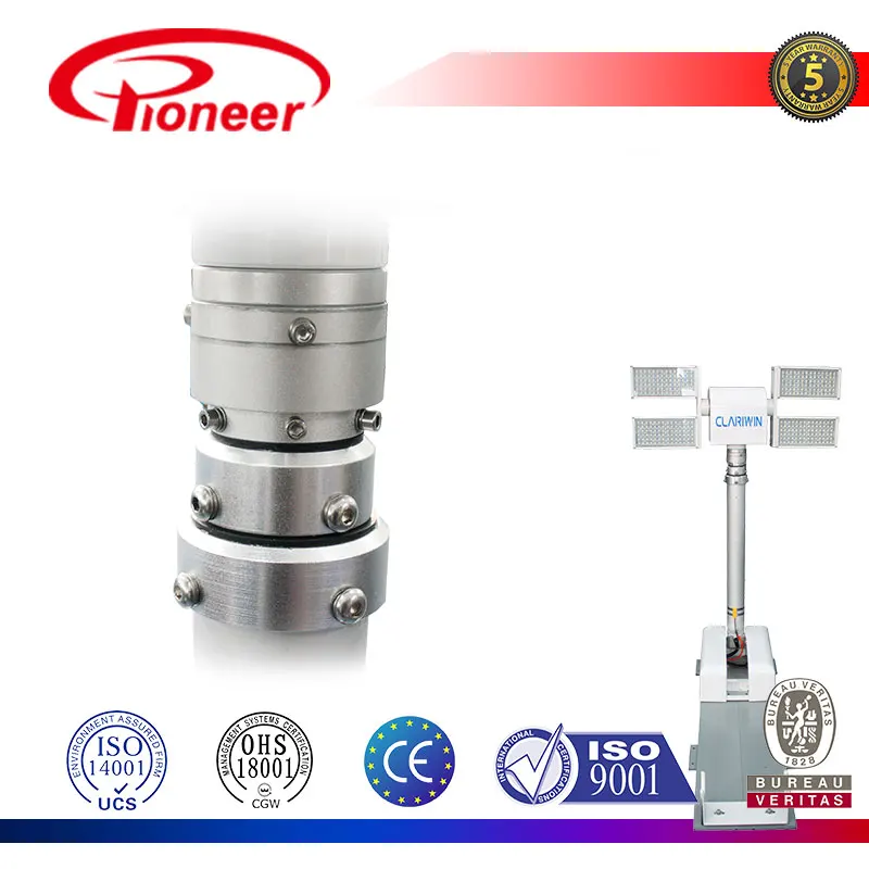 CLD22-4150LN mobile floodlight tower for fire truck