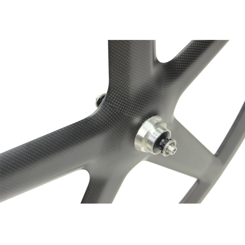 Carbon 700c Five Spoke 21mm Width 50mm Depth 5 spoke wheel for road tubeless rim brake