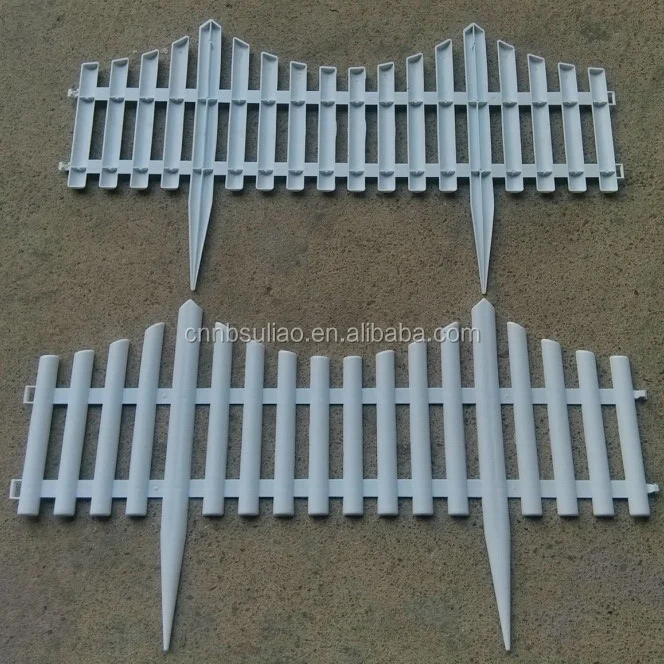 
plastic garden border fence 