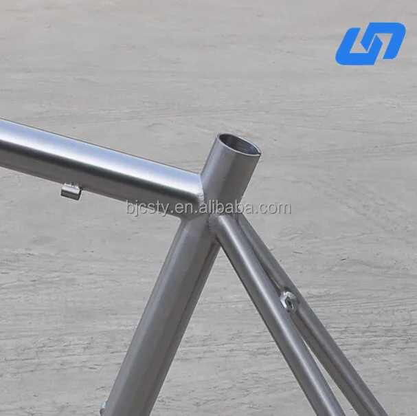Tl-3al-2.5v waltly titanium road bike frame with low price