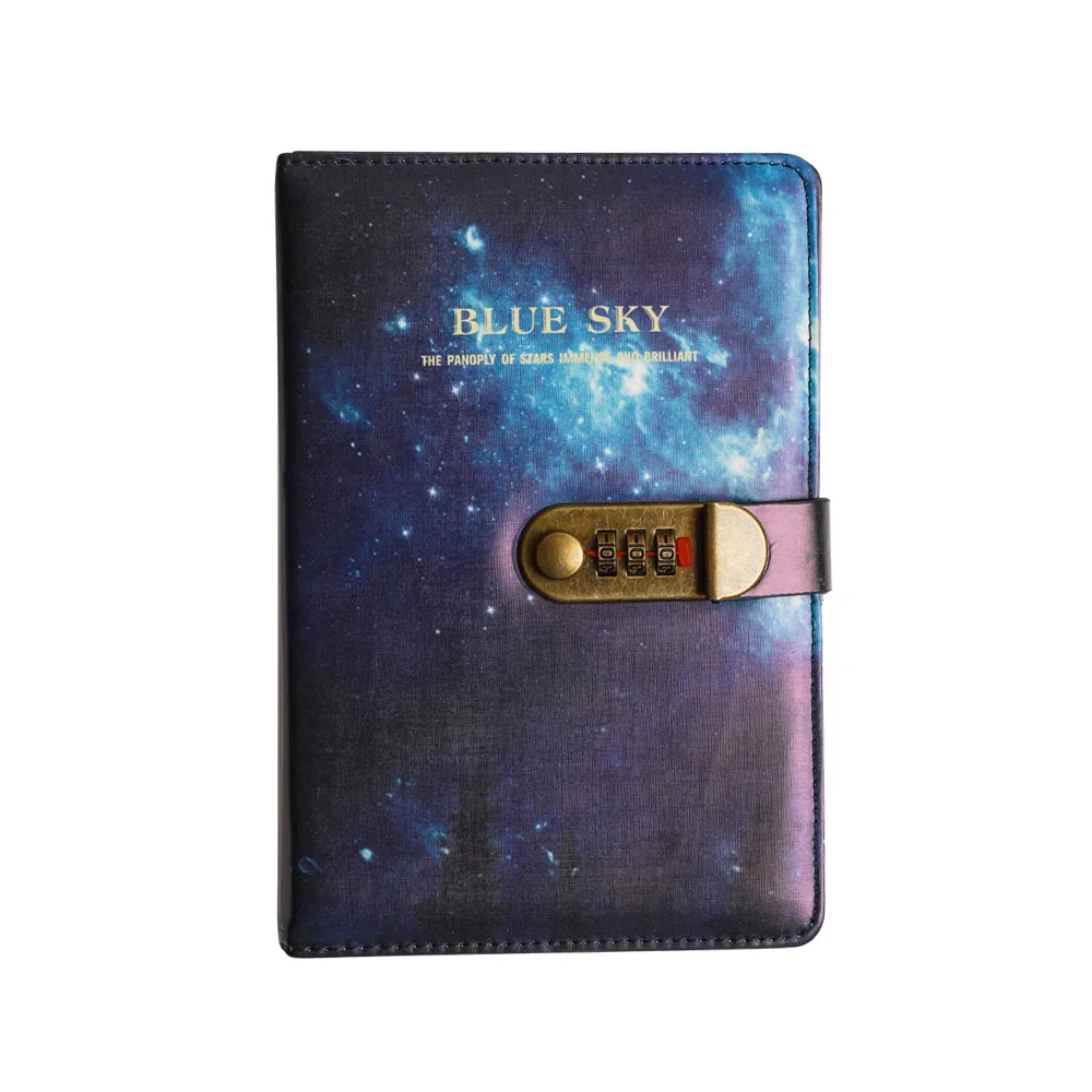 Combination Lock Diary Custom Academic Year Electronic Secret Diary