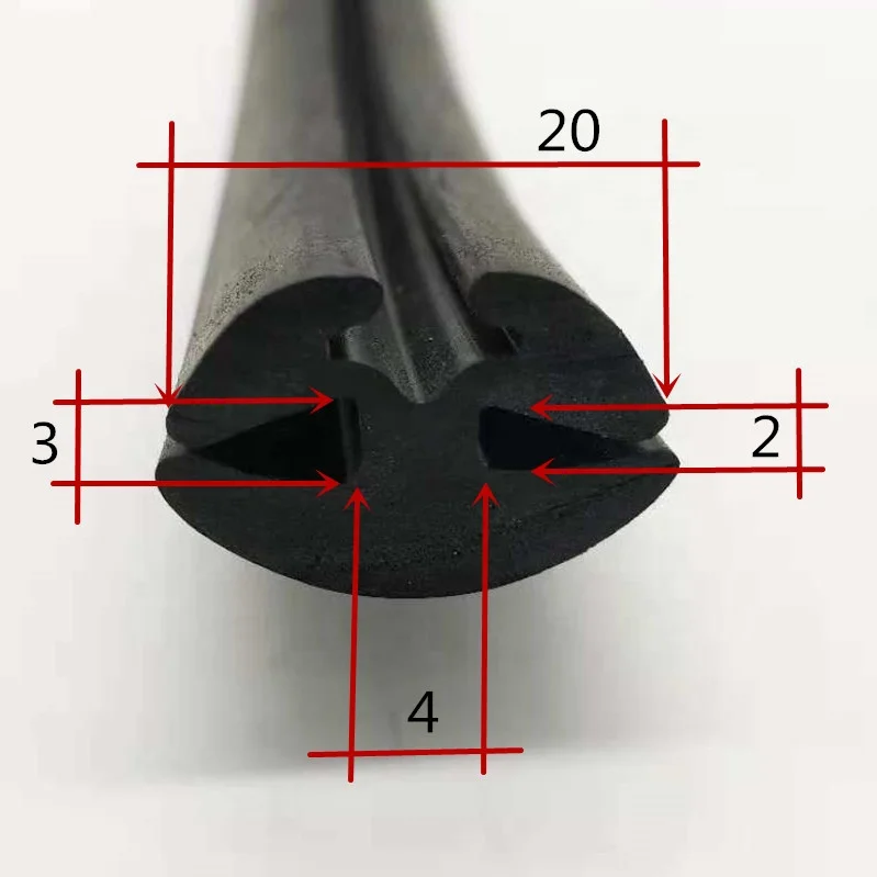 Extrusion Boat  Profile Glazing Gasket profile