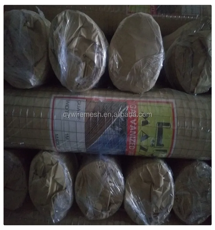 1/4 Inch Galvanized Welded Wire Mesh Gi Hardware Cloth Woven Wire Cloth