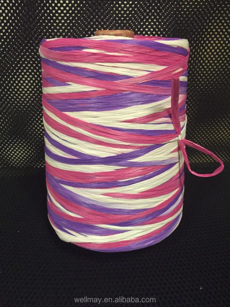 
YAFIT yarn (RAYON RAFFIA) 4000D THREE TONE DYED exclusive agent 