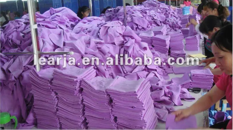 Высокопоглощающая ПВА замша для автомойки