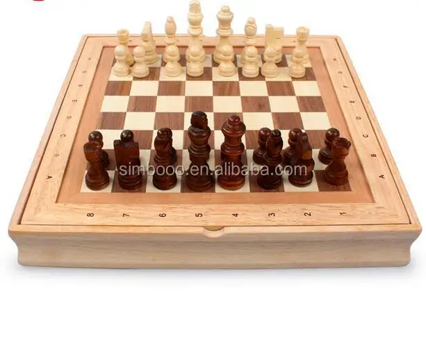 
The high-quality all-solid wooden chess table of chess high table image chess manufacturer direct sales 