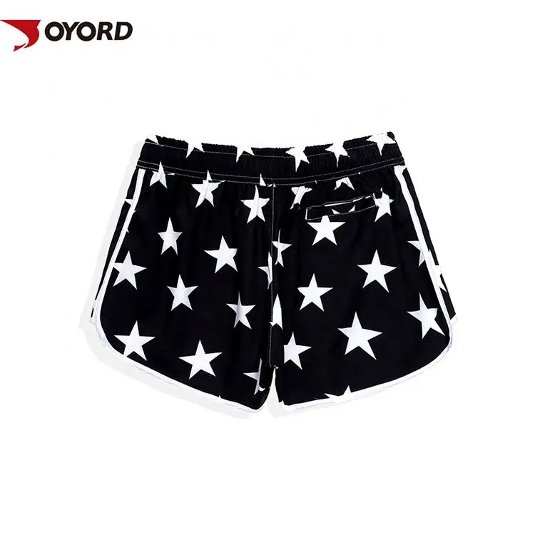 Пользовательские модные черные плавки с принтом звезд, шорты, Mem, купальник