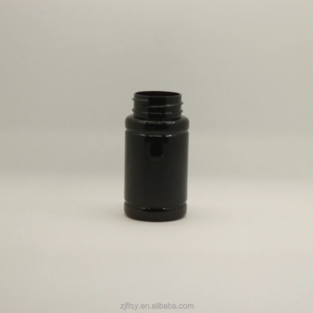 100ml bamboo bottle medicine pill jar plastic bottle medical capsule bottles