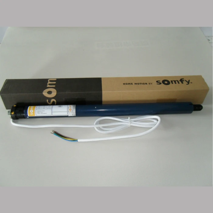 China Supplier Somfy Tubular Motor Electric Roller Blind Motor For Roller Blind Blackout Sunscreen Motorised Window Blinds Motor