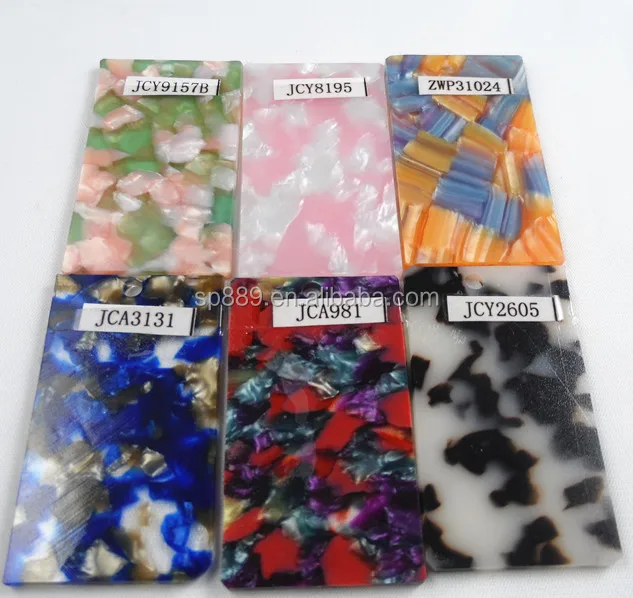 Economical acetate raw material sheet acetate sheet for glasses celluloid tortoiseshell plate