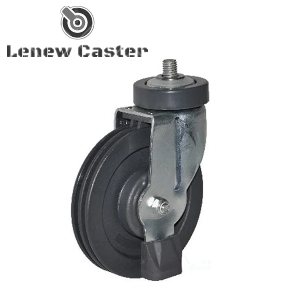Escalator caster