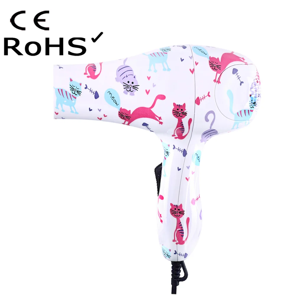 Hot Selling Printing Electric Portable Hair Dryer