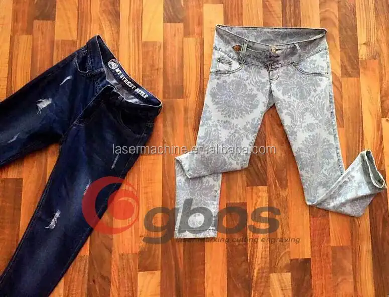 GBOS High Effective Galvo Scanner System Multiple Lazer  Washing Effect  CNC Denim Laser Waching