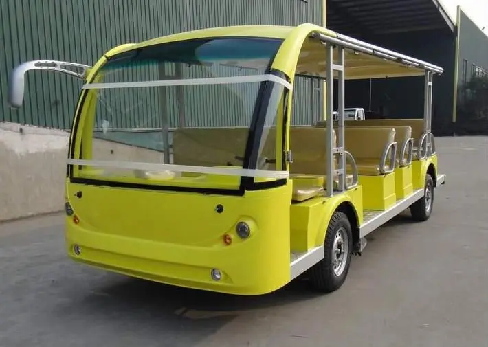 23 seats electric mini bus with powerful motor from Suzhou Eagle