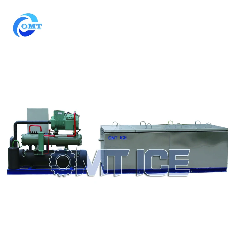 Commercial Block Ice Making Machine 3Ton/3000kg Per Day New Condition Ice  Maker