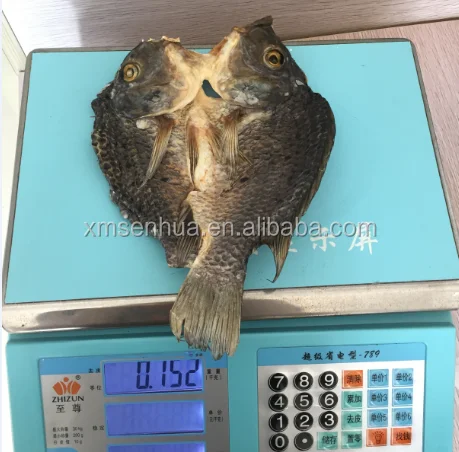 
100-200G GS dried tilapia fish 