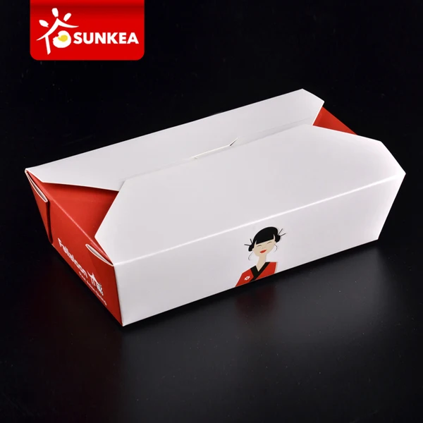 Company Brand Logo Printed Paper Empanadas Box Food & Beverage Packaging Coated Paper Disposable UV Coating Varnishing Embossing