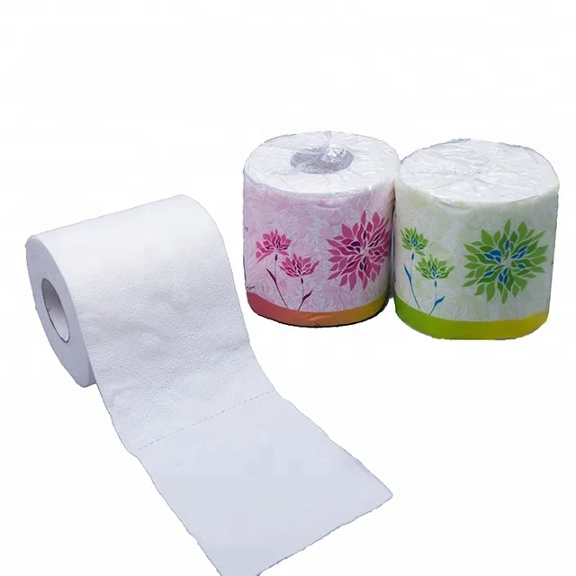 Virgin Wood Pulp Material and 2 Ply Layer 2 ply toilet tissue paper
