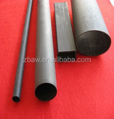 Toray 24T roll wrapped matte surface carbon fiber tube carbon fiber pole