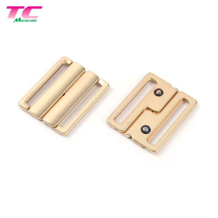 Best-sale Rustproof Quick Release Hook Existing Gold 20mm Swimwear Clasp Buckle For Beachwear