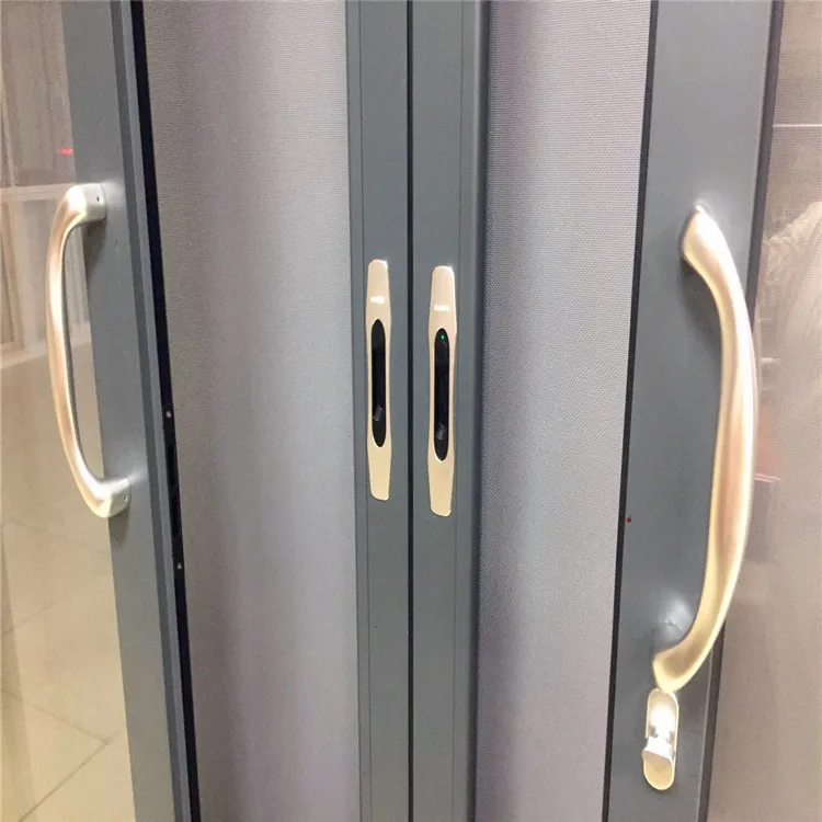 Heavy duty triple track double glazing aluminum sliding glass price patio door