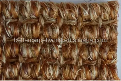 Wall To Wall Natural Anti-slip Sisal Roll Carpet Made By Natural Sisal Fiber Rug
