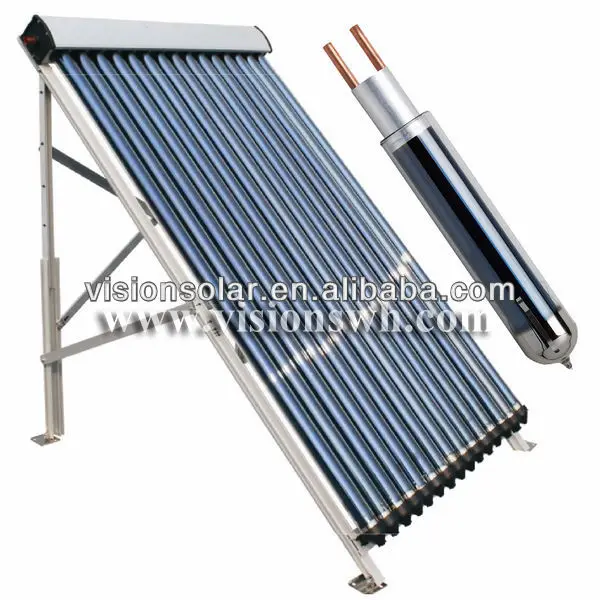 Высокоэффективный антизамерзающий вакуумный трубчатый солнечный коллектор с U-образной трубкой
