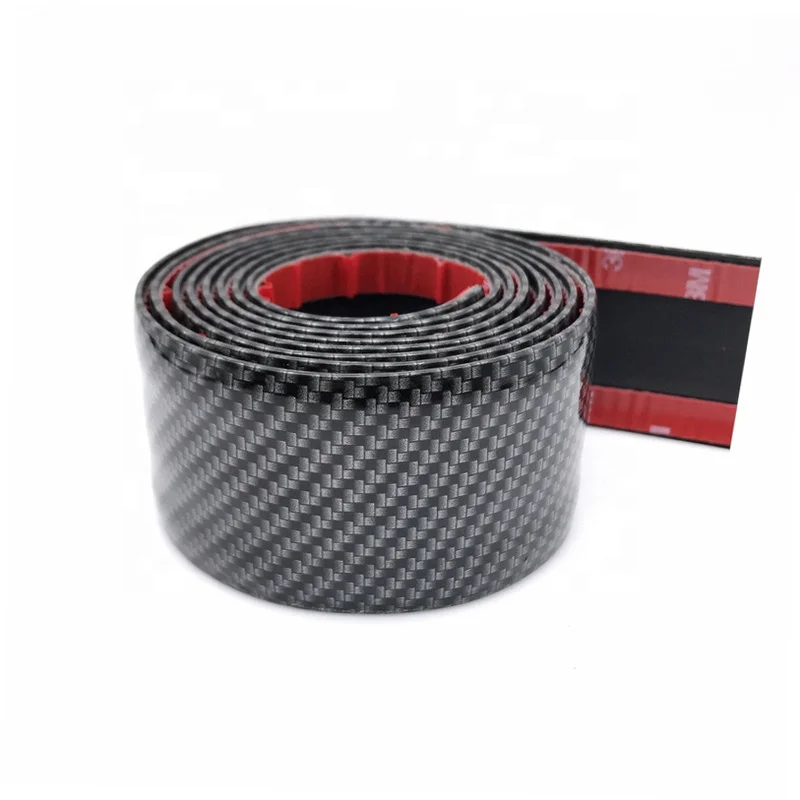 
 1,5 м X 50 мм Автомобильный карбоновый протектор корпуса универсальная Накладка на порог  