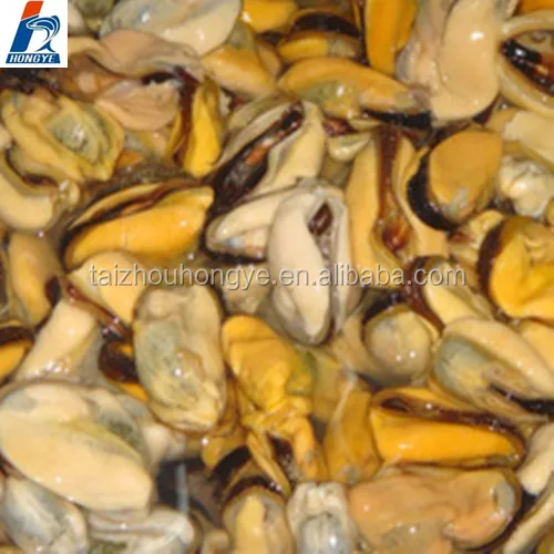 
Frozen mytilus edulis mussel meat for canned mussel 