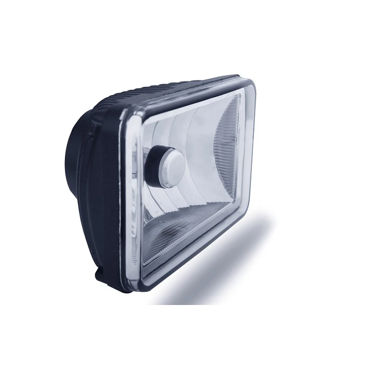 
4x6 Inch Clear Square Waterproof IP67 DOT SAE High Sealed Beam Led Truck Trailer Headlight 