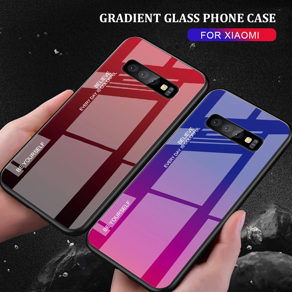 Градиентный чехол для телефона Samsung Galaxy S10 Plus, чехол из закаленного стекла для Samsung S10e S10 e S 10 e S10Plus, чехол-сумка