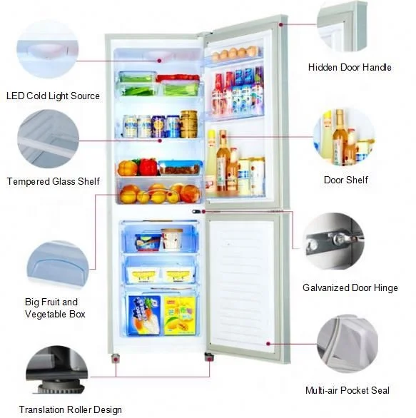 315L Wholesale Refrigerator Price 11 cu ft Kitchen Appliances Fridge With Water Dispenser