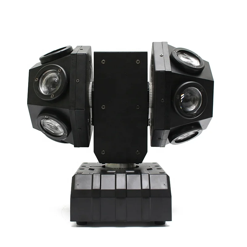 Вращающийся двойной светильник 12pcs spider led с подвижной головкой