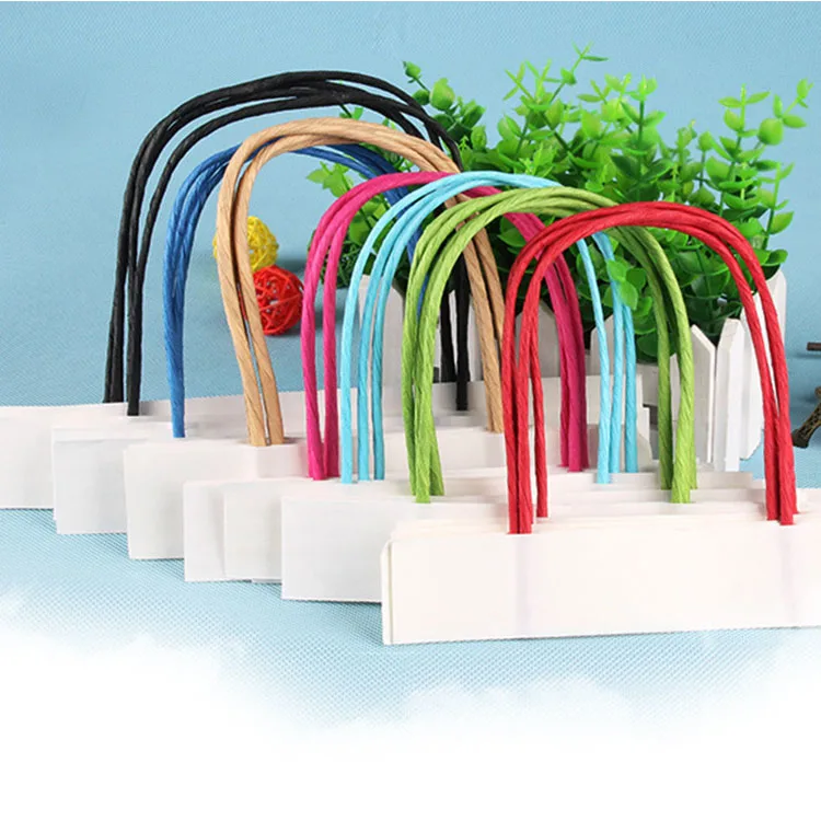 ручка бумажной веревки ручка с витыми канатами