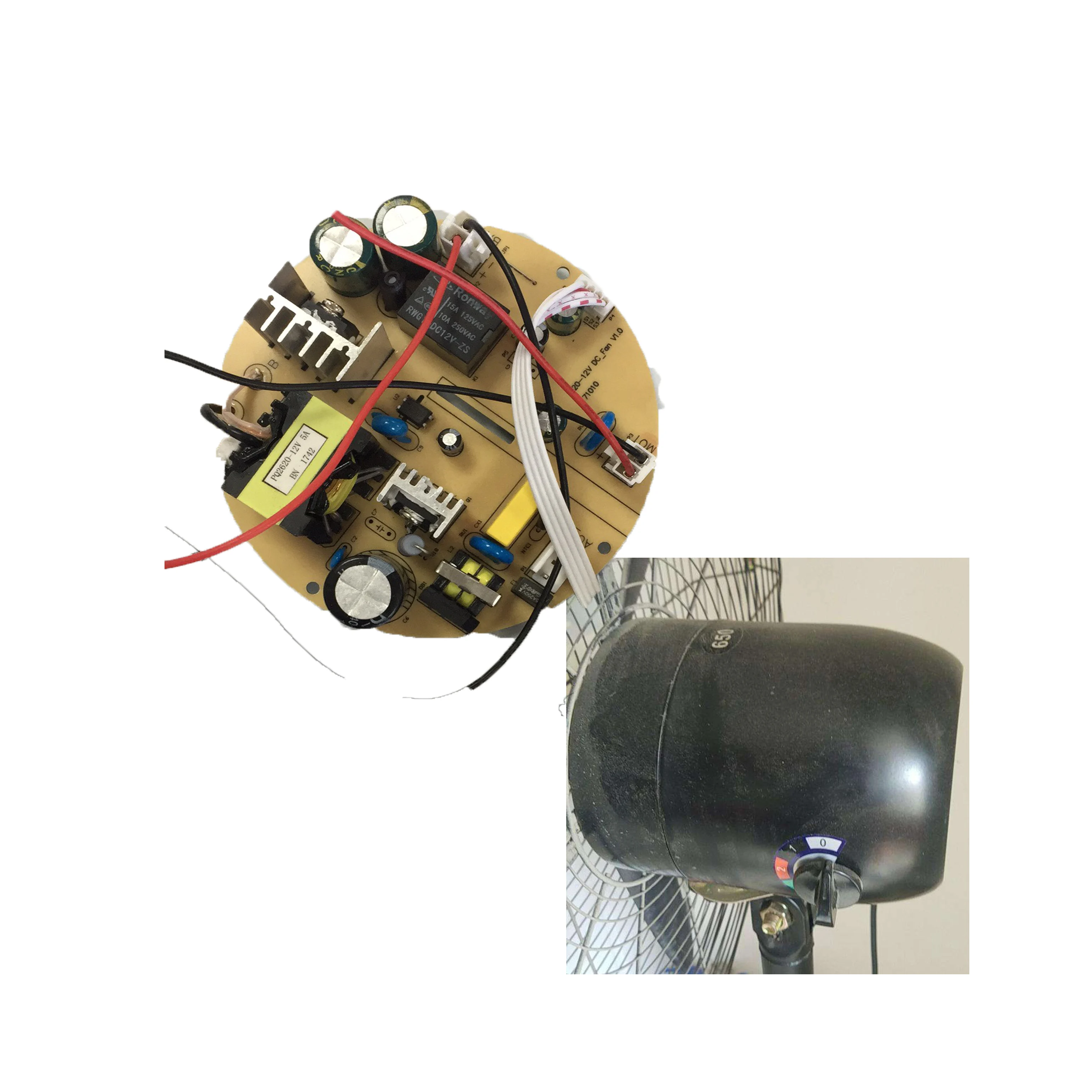 stand pedestal fan power supply control board acdc pcba