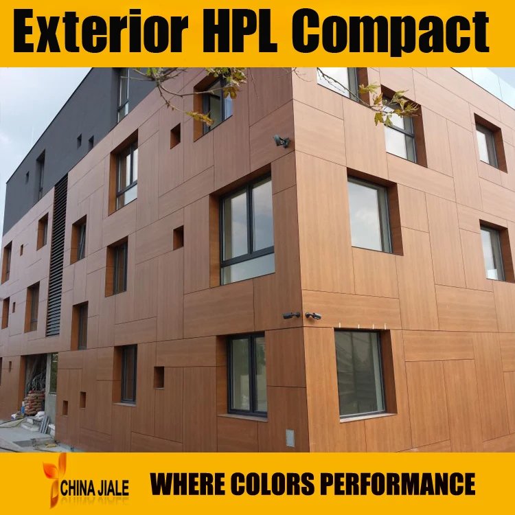 8mm fundermax hpl exterior wall panels for building materials