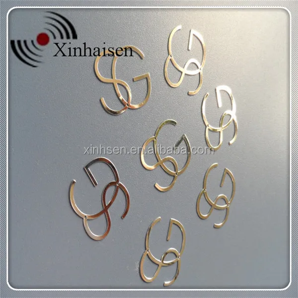 Electro chemical stainless steel etching metal label/car logo/luggage tag