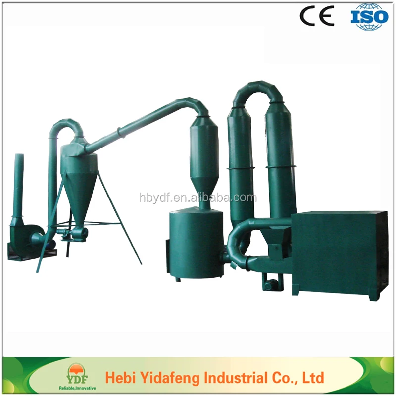 Small Air flow Wood Sawdust Dryer of best price