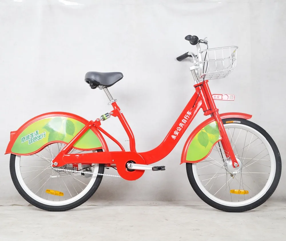 
24 inch aluminum suspension frame alloy wheels bicycle sharing system 