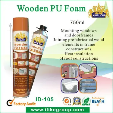 Более высокие продажи“ДЕРЕВЯННЫЙ PU ПЕНЫ СПРЕЙ”