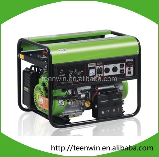 Methane gas power generator set