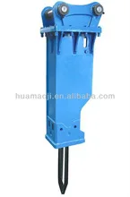 Excavator Mounted Fine Hydraulic Breaker Hammer Vibro Hammer with Core Components-Engine Chisel Construction Mining Industries
