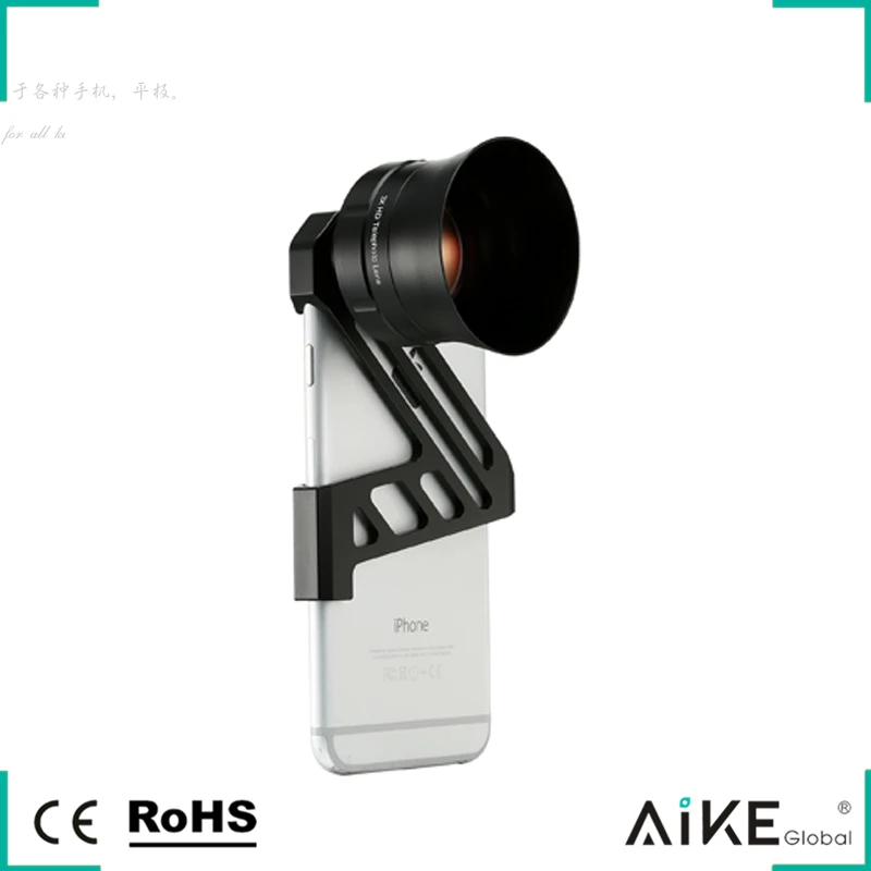 Best universal clip on 3x zoom mobile phone telephoto lens for iPhone 5