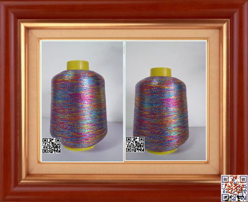 MULTICOLOR LUREX 3 5 7 FIVE COLOR METALLIC YARN FOR KNITTING AND WEAVING LUREX YARN