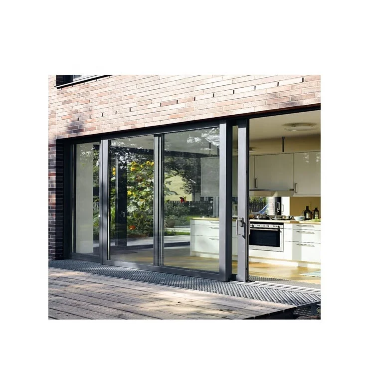 Luxury Hotel Entry Entrance Automatic Sliding Door Glass Cardboard Chinese Stainless Steel Aluminum Alloy Thermal Insulation